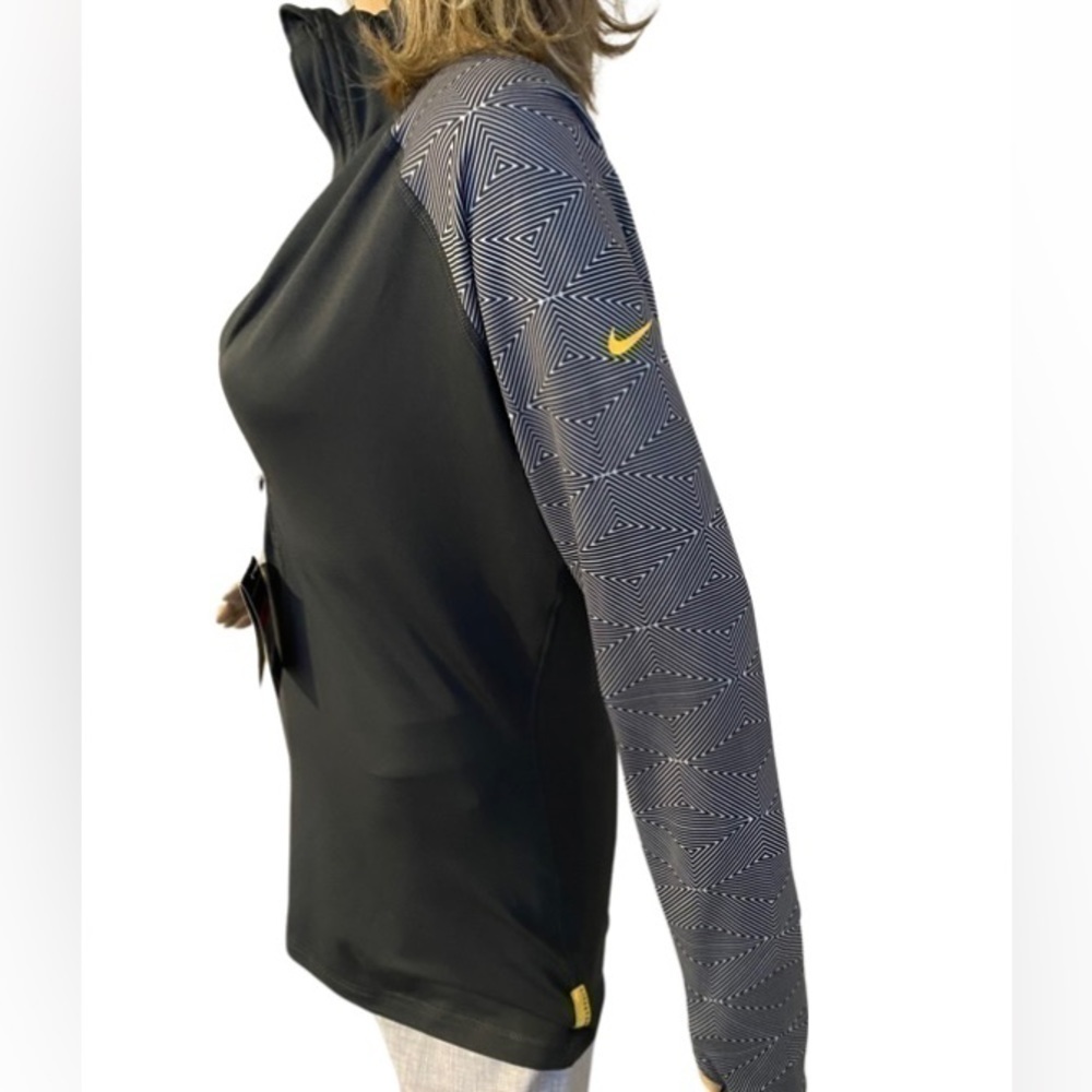 Nike Pro Livestrong Large 1/2 Zip Stretch Running / Golf Pullover NWT FIRM - Picture 3 of 12